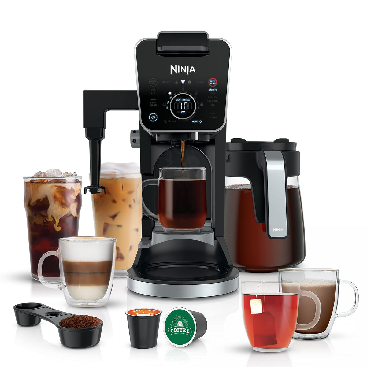Ninja CFP301C DualBrew Pro Specialty Coffee System, Black