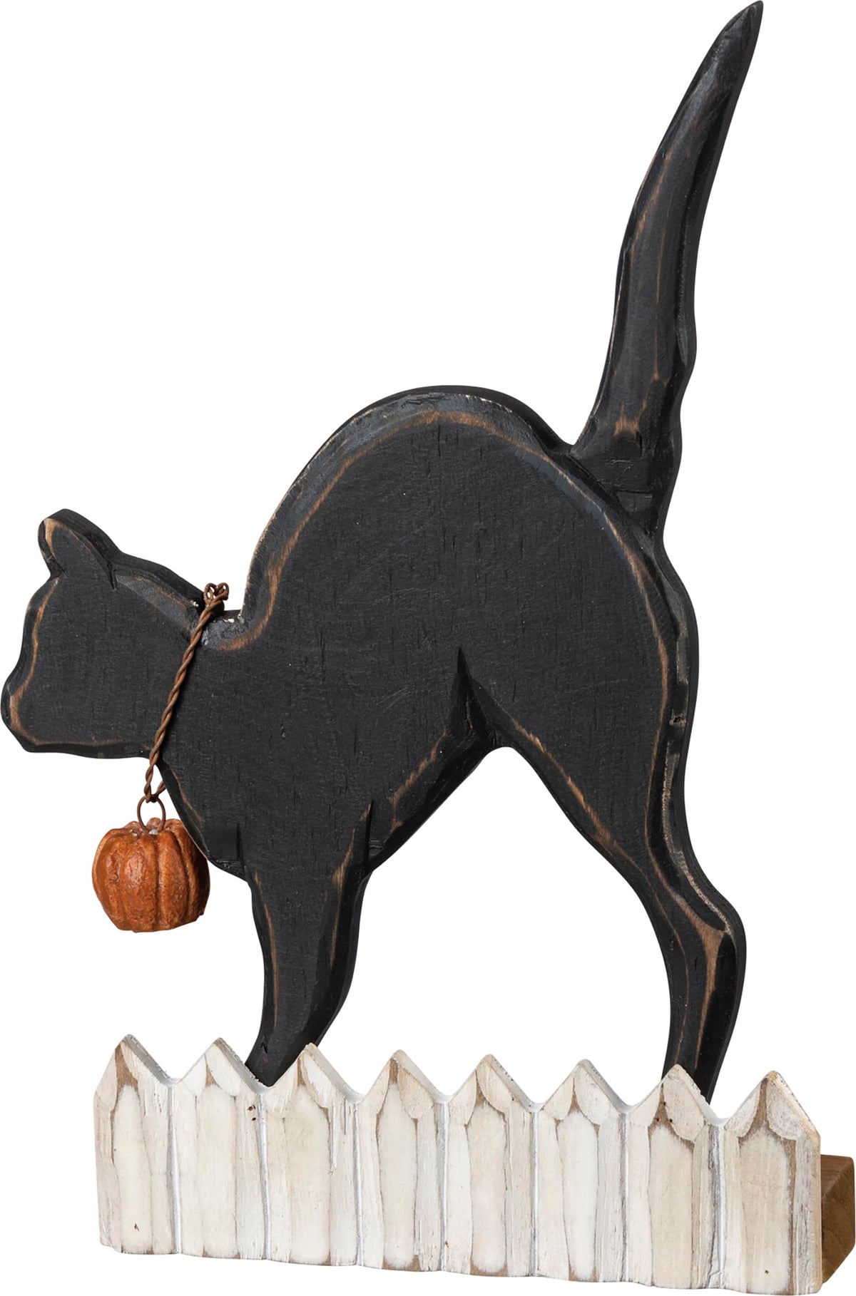 Primitives by Kathy Halloween Themed Home Décor Sitter Featuring A Black Cat