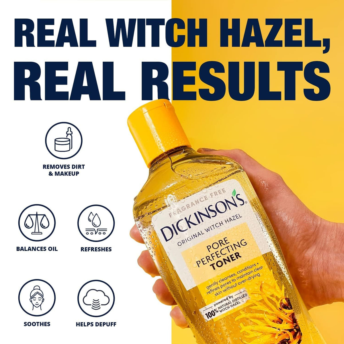 Dickinson's Original Witch Hazel Pore Perfecting Toner, 16 oz