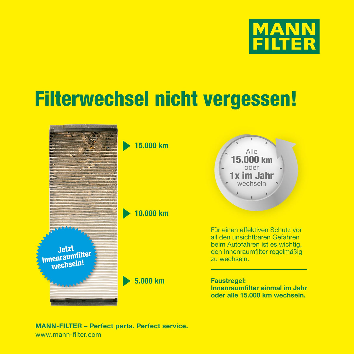 MANN-FILTER CUK 26 009 Cabin Air Filter With Activated Carbon