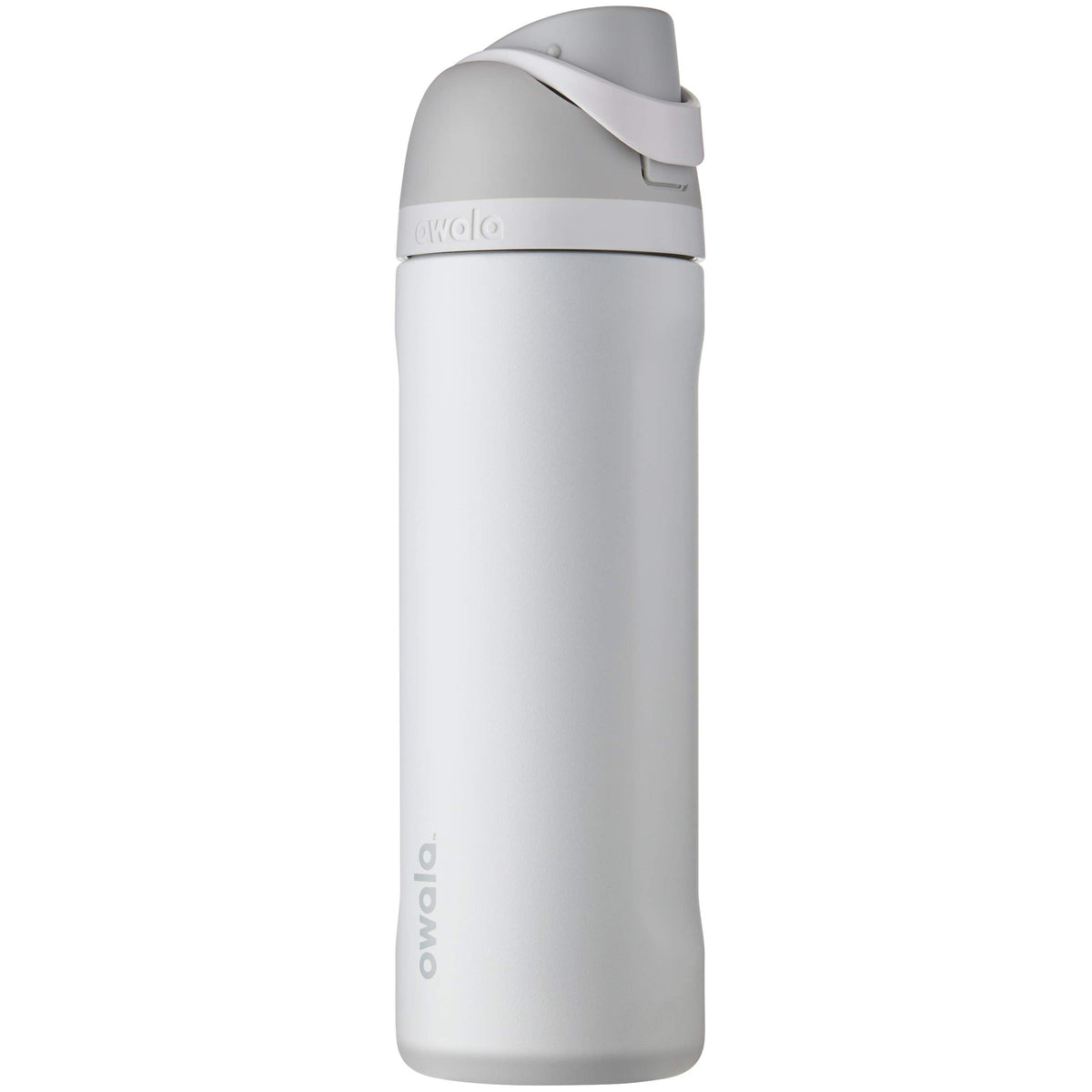 Owala FreeSip Stainless Steel Water Bottle, 24 oz, Shy Marshmallow