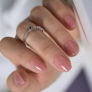CurvLife Soft Gel Press on Nails for Women, Honey Peach Pink, 30 Pcs