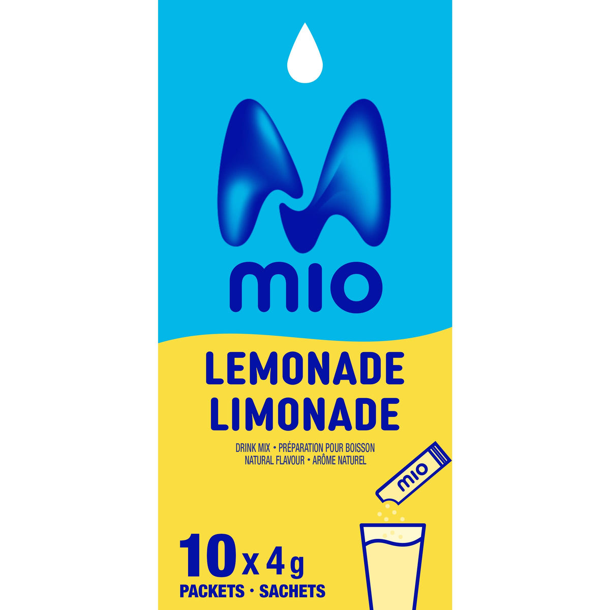 Mio Lemonade Powdered Drink Mix, 8 ct. Case