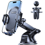Miracase Car Phone Holder with Suction Cup and Vent Hook, 4-7.2 inch