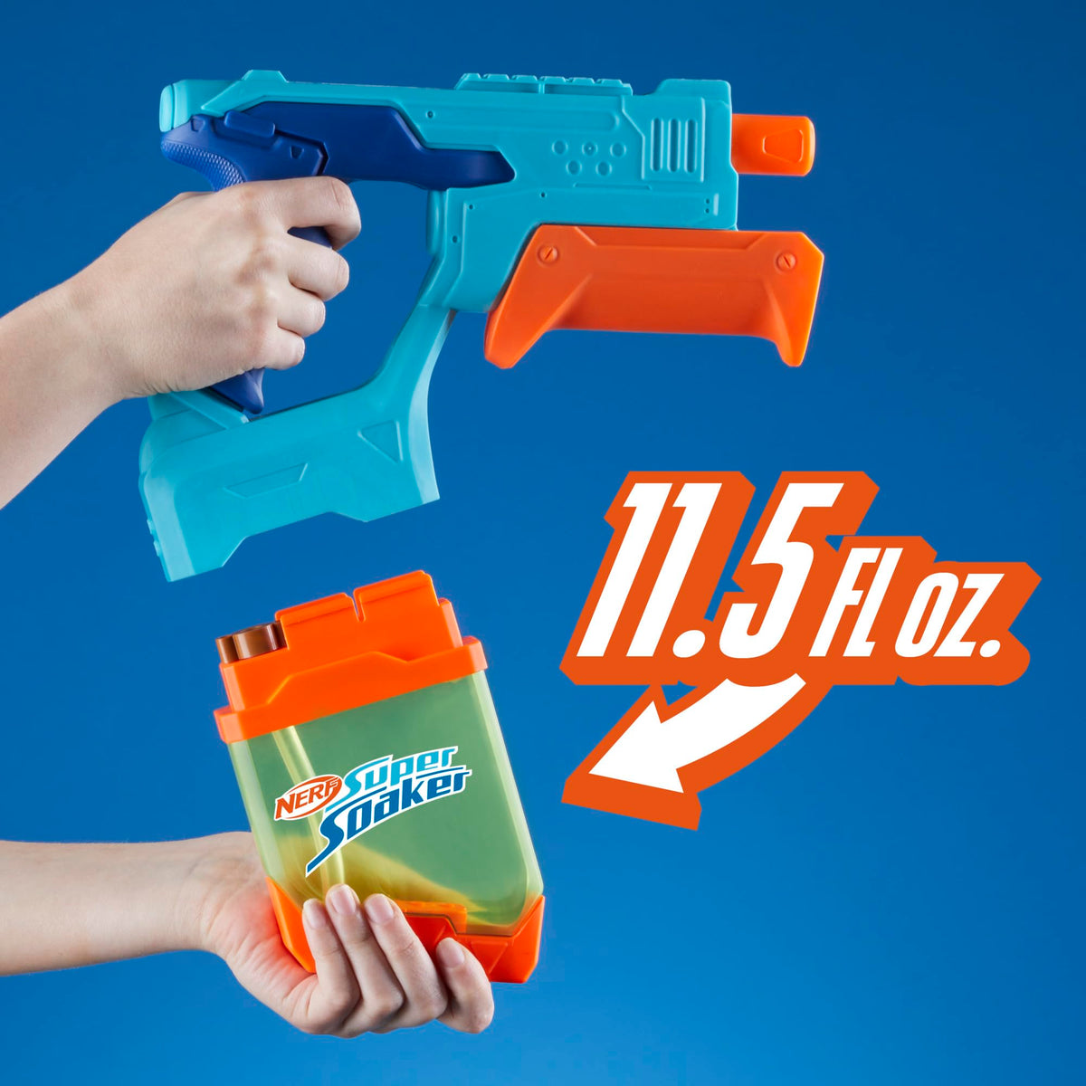 Nerf Super Soaker Dunk-Fill 2-Pack, 10.1 Fluid Ounce Tanks, Ages 6+