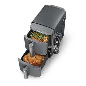 Ninja DoubleStack Smart XL 2-Basket Air Fryer, 10 QT
