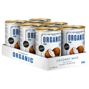 Eat Wholesome Organic Coconut Milk, No Guar Gum, 400mL, 6 Pack