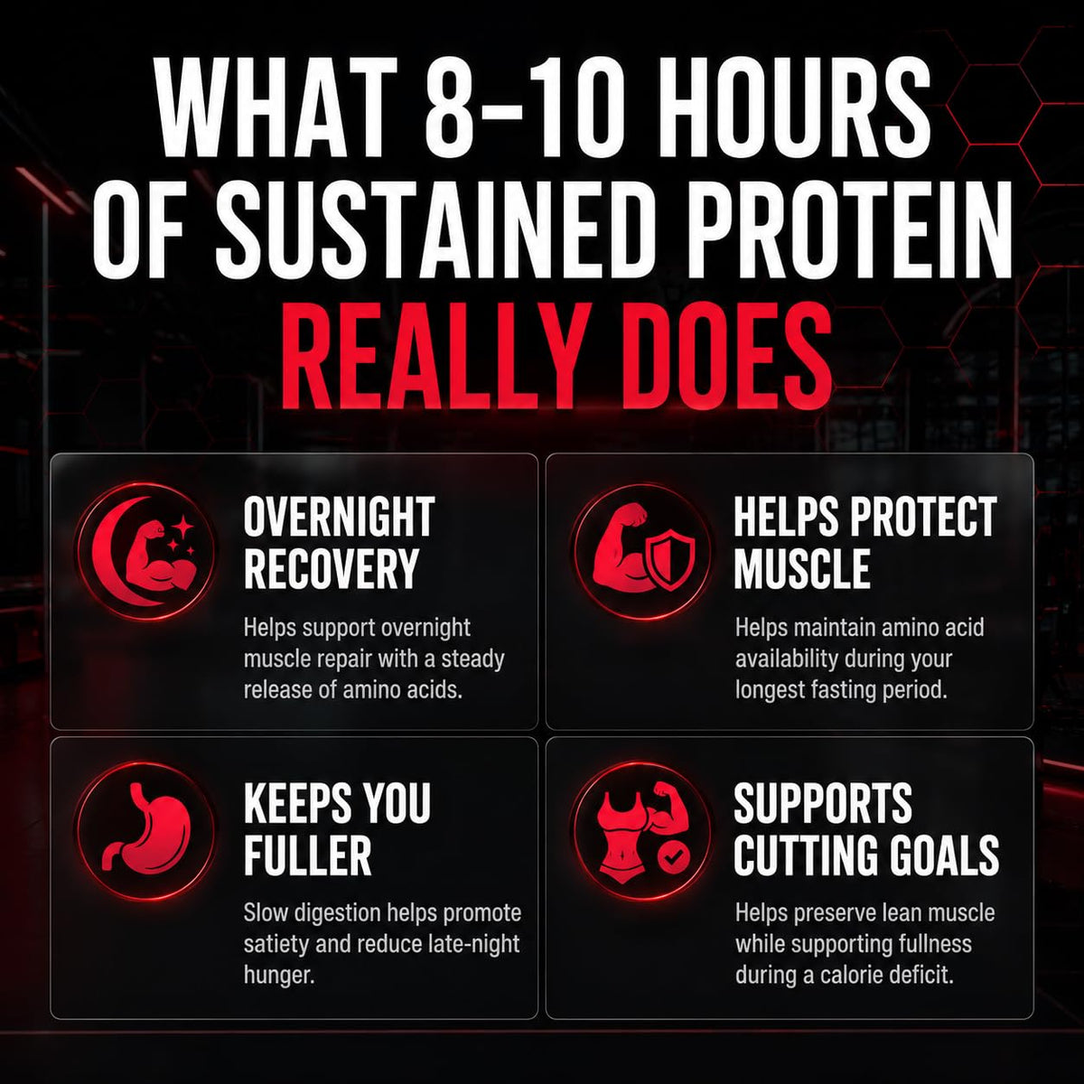 ALLMAX Casein-FX Casein Protein Powder, Vanilla, 2 lb