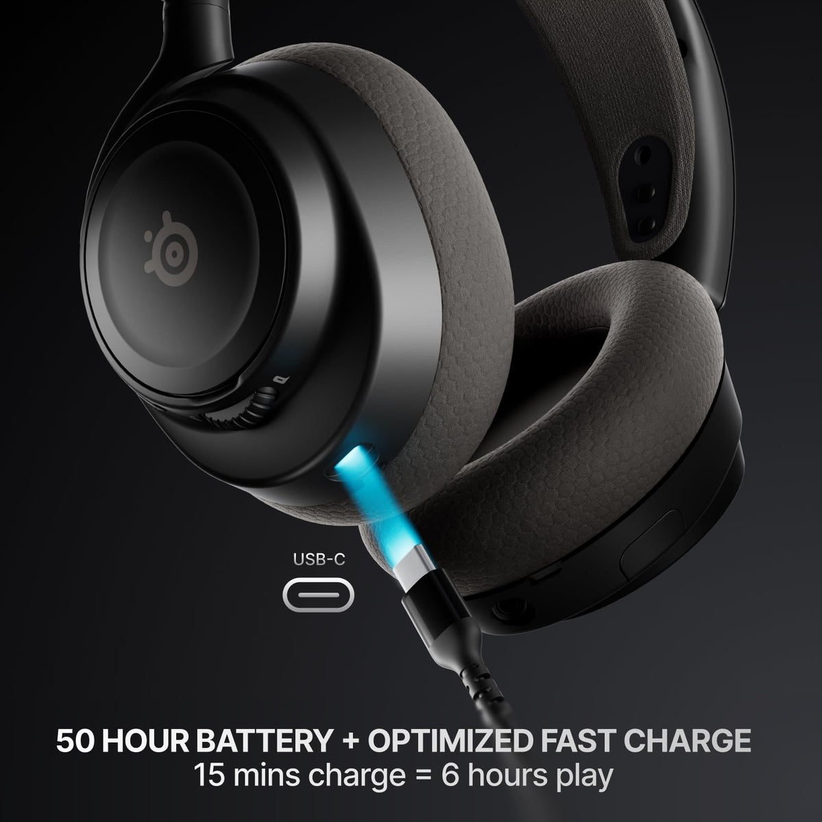 SteelSeries Arctis Nova 7 Wireless Gen 2 Gaming Headset, Black