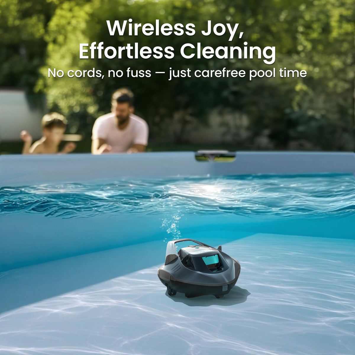 AIPER Seagull SE Cordless Robotic Pool Cleaner, Grey