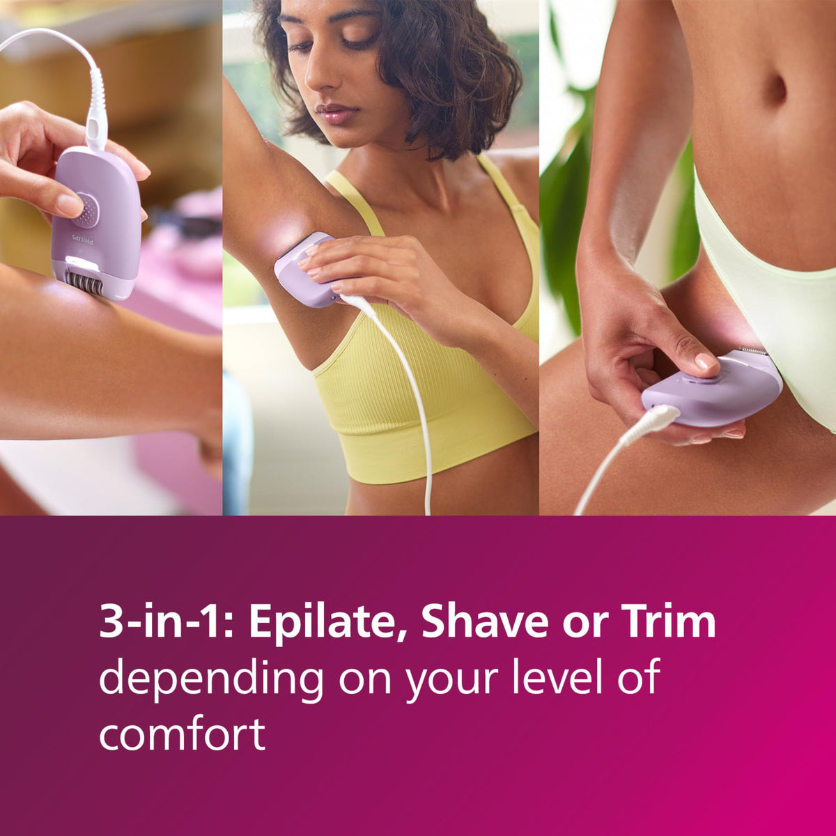 Philips Epilator Series 4000 for Women, BRE257/04