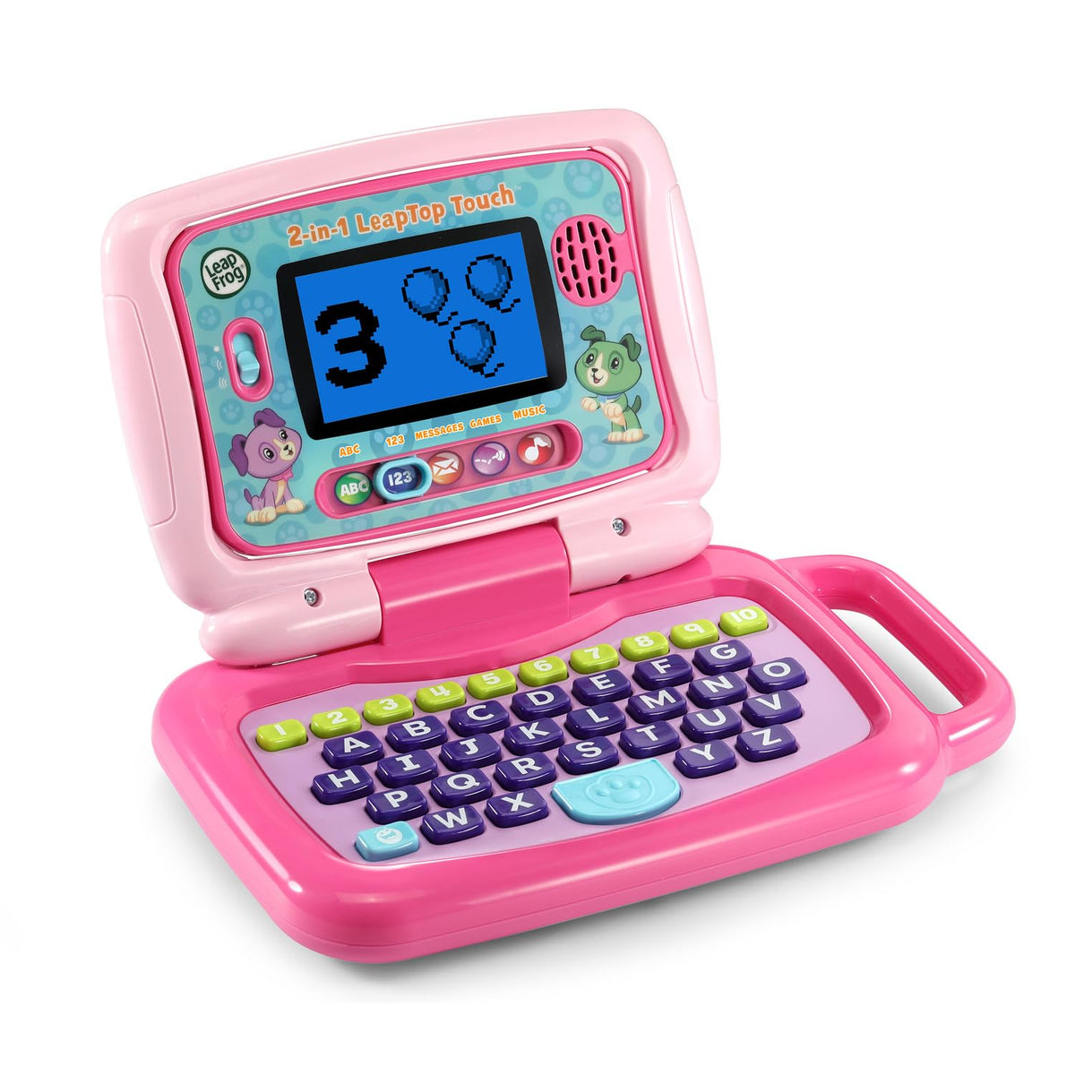 LeapFrog 2-in-1 LeapTop Touch, Pink, English Version