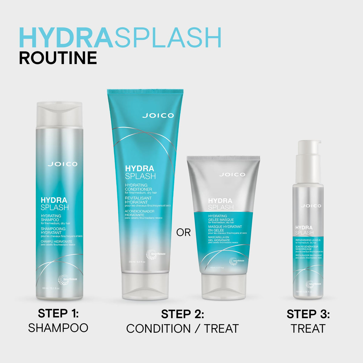 Joico HydraSplash Hydrating Conditioner for Fine to Medium Hair