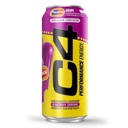 C4 Performance Energy Drink, Grape Popsicle, 12 x 473 ml