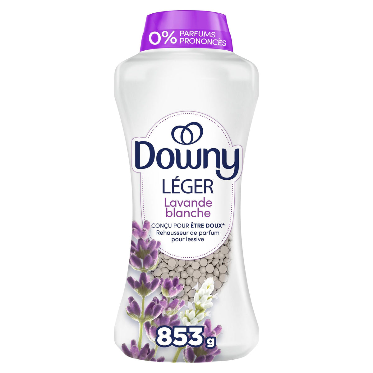 Downy Light Scent Booster Beads, White Lavender, 853 g