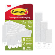 Command White Picture Hanging Strips, PH211-32NA