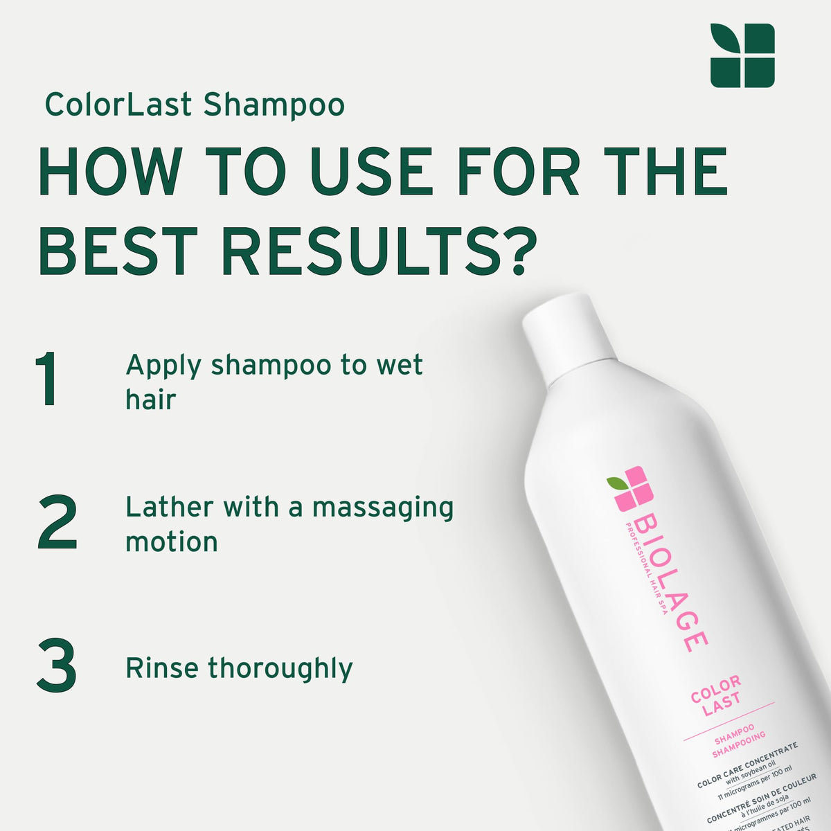 Biolage ColorLast Shampoo for Color-Treated Hair, 1 Litre