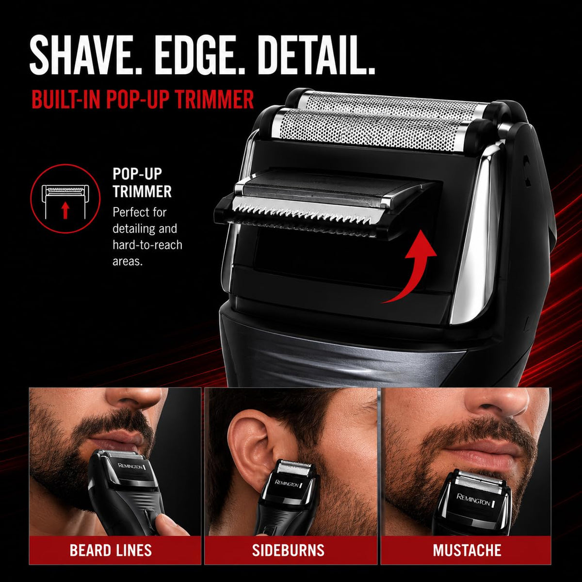 Remington F5-5800 Foil Shaver for Men, Black