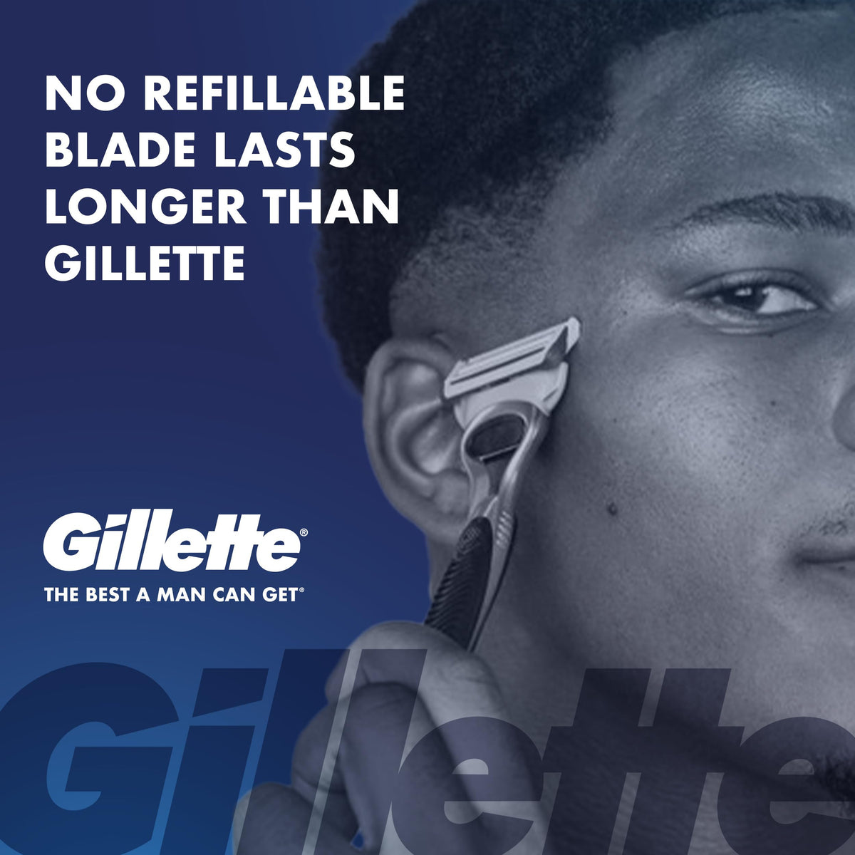 Gillette Skinguard Men's Razor Blade Refills, 8 Refills