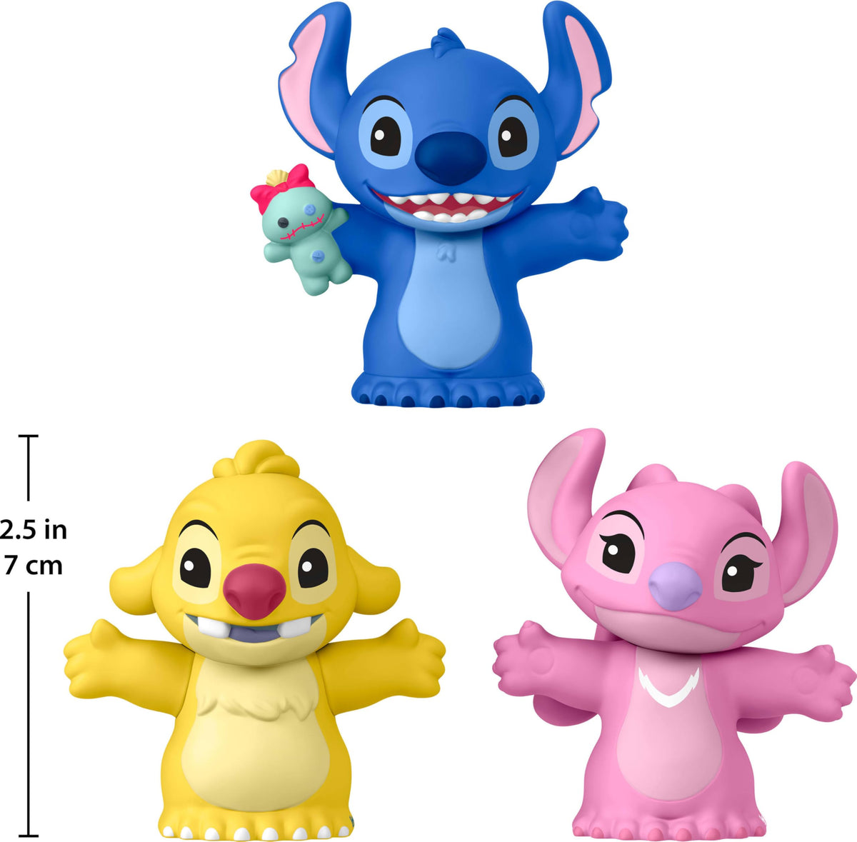 Little People Collector Set Disney Stitch & The Cousins, 3 Figures