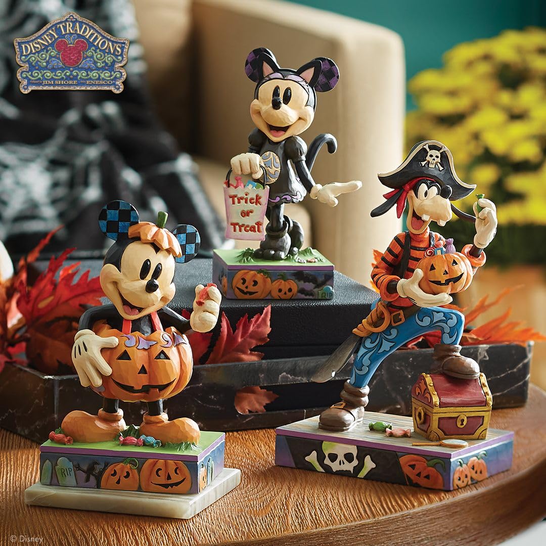 Enesco Disney Traditions Goofy Pirate Costume Figurine, 7.5 Inch