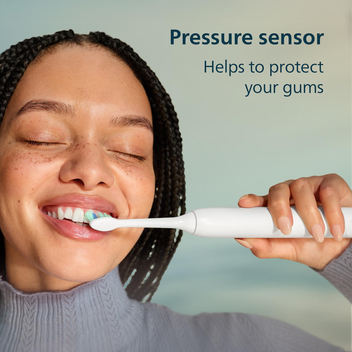 Philips Sonicare 4100 Electric Toothbrush HX3681/23, White