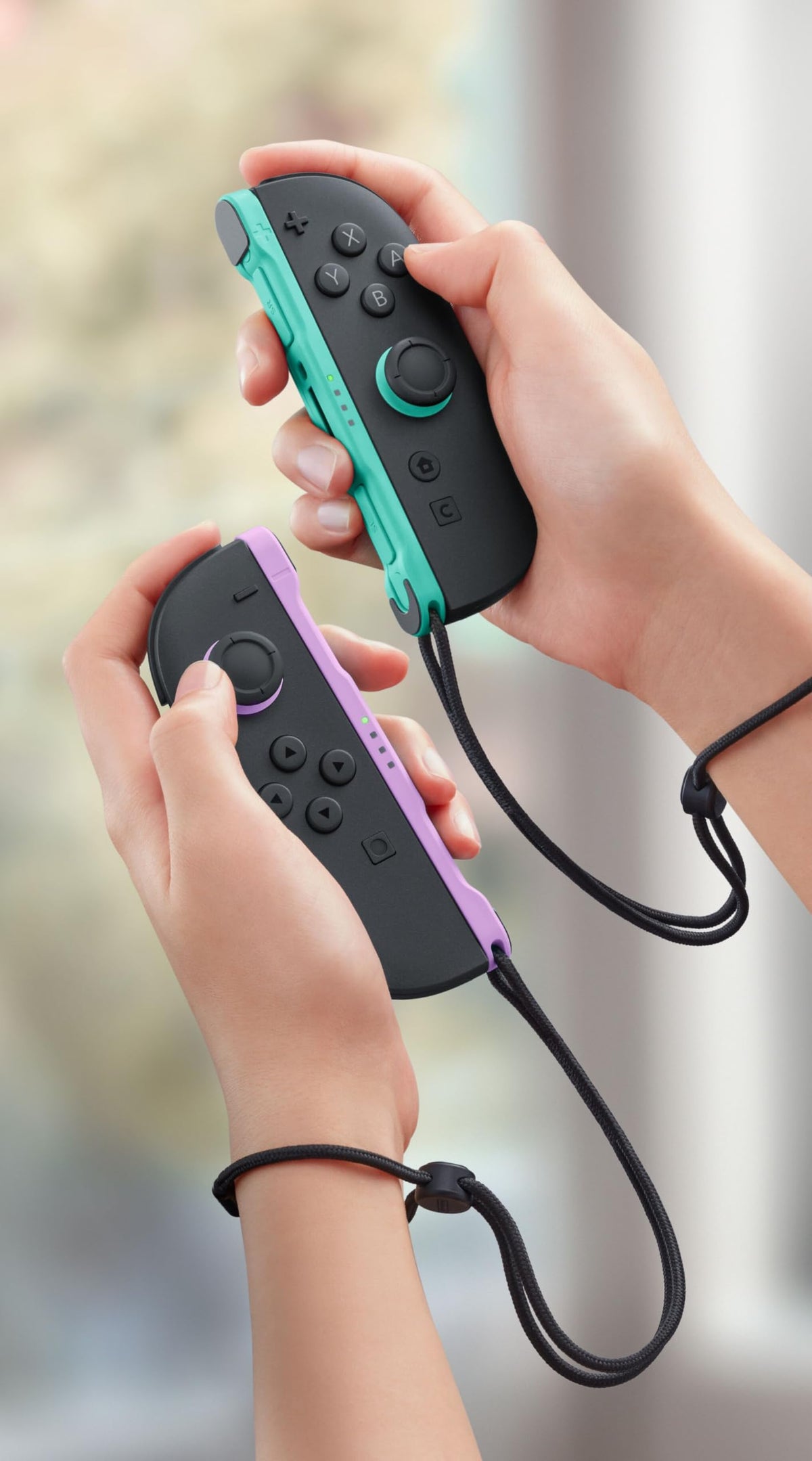 Nintendo Joy-Con 2 Controller Set, Light Purple and Light Green