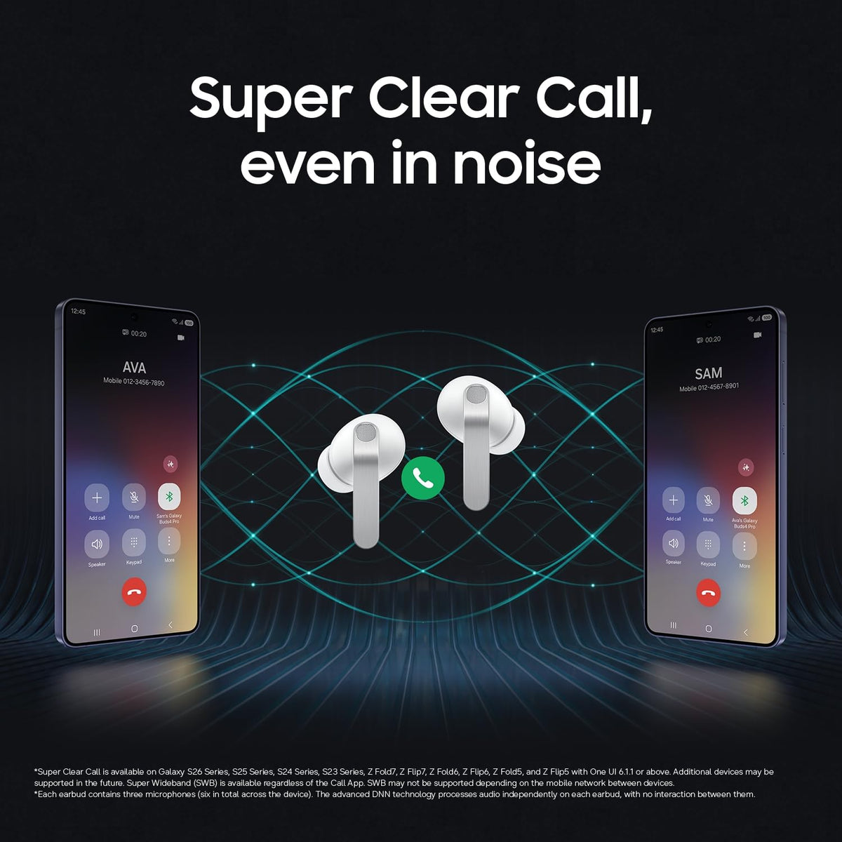 Samsung Galaxy Buds4 Pro, Black