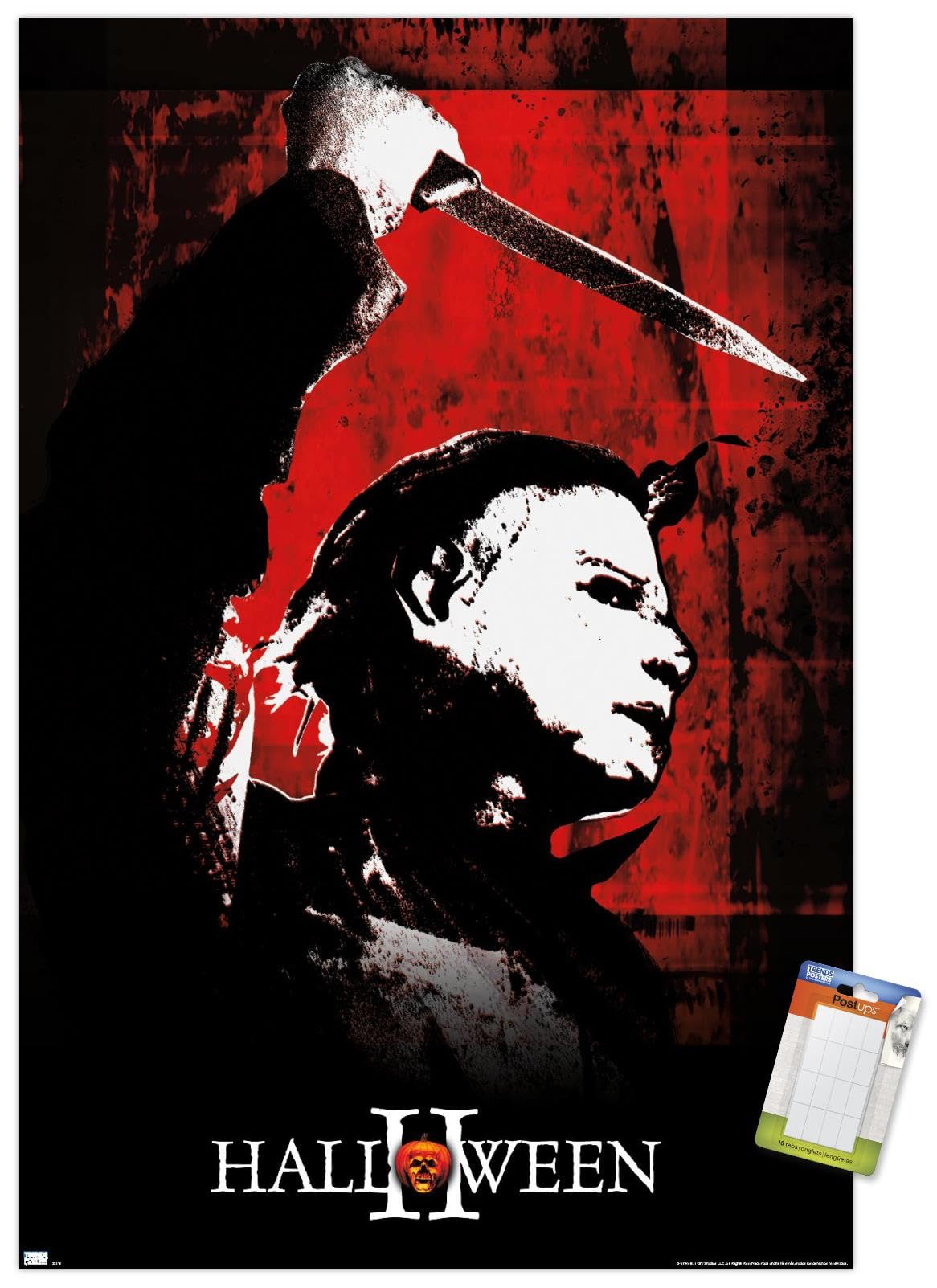 Halloween II Red Wall Poster