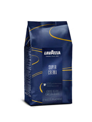 Lavazza Super Crema Whole Bean Coffee, Medium Roast, 1 kg