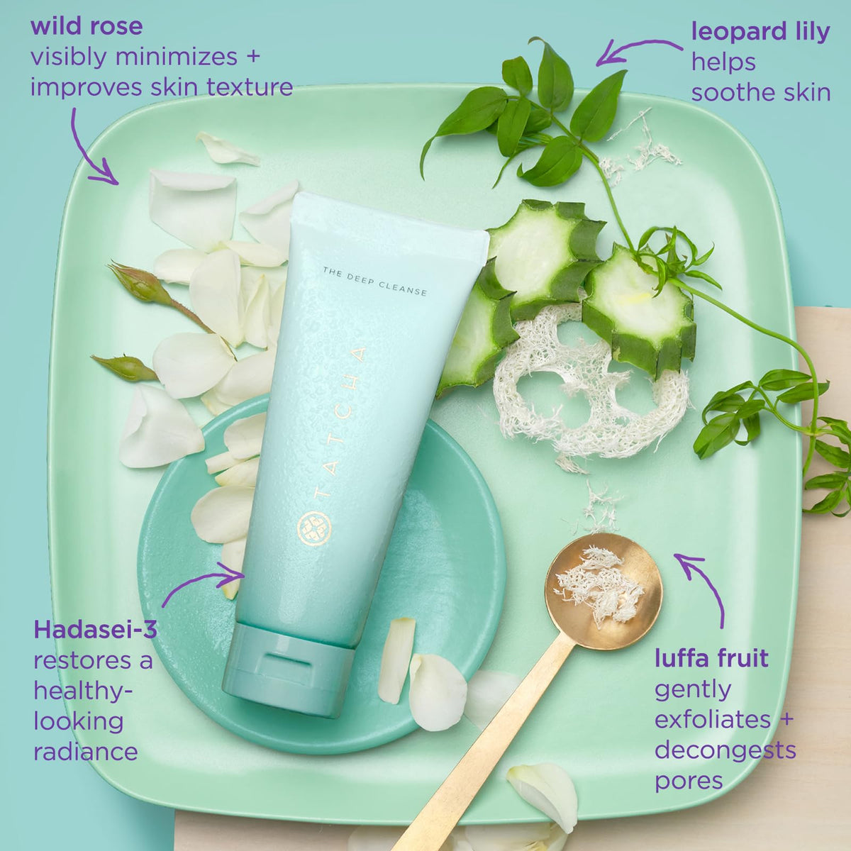 Tatcha The Deep Cleanse Exfoliating Cleanser, 150 mL
