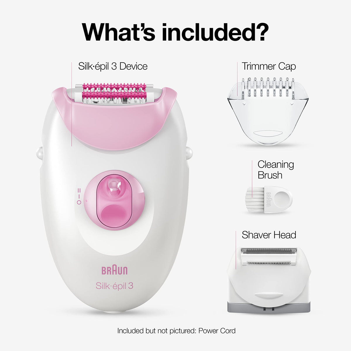 Braun Silk-epil 3 3-270 Epilator for Women with Smartlight