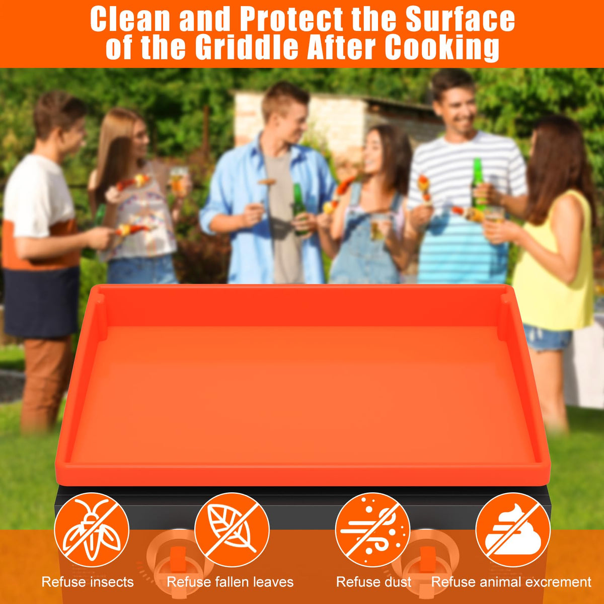 Silicone Griddle Mat Cover for Blackstone 22" Griddles