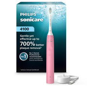 Philips Sonicare 4100 Electric Toothbrush HX3681/26, Deep Pink