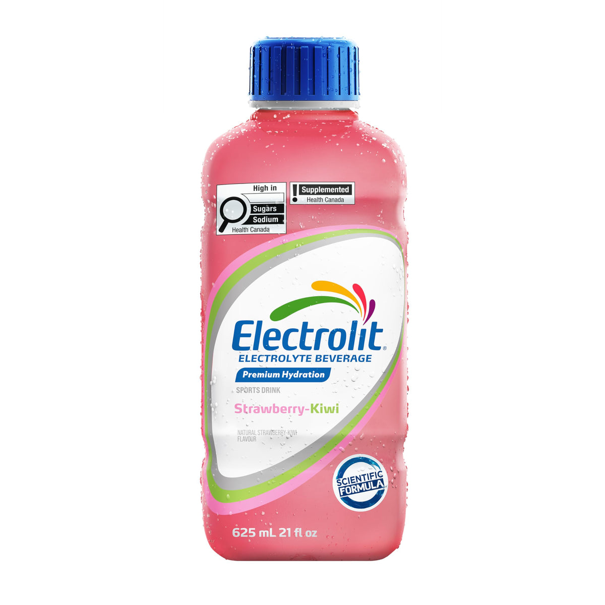 Electrolit Hydration Drink, Strawberry-Kiwi, 625ml, 12 Pack