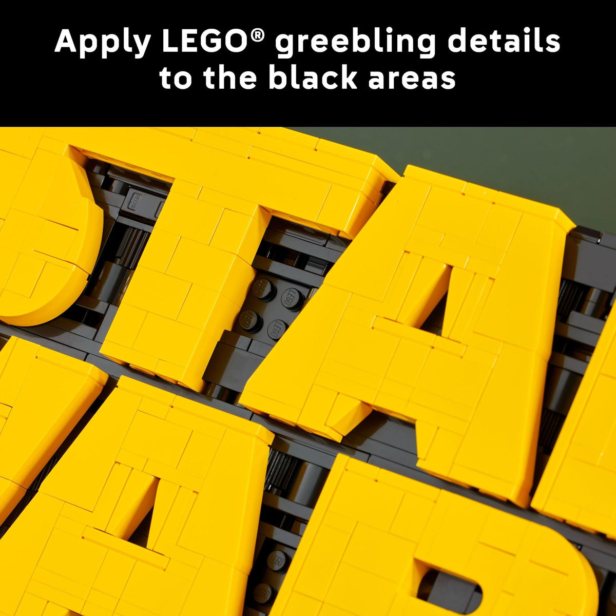 LEGO Star Wars Brick-Built Star Wars Logo, 75407