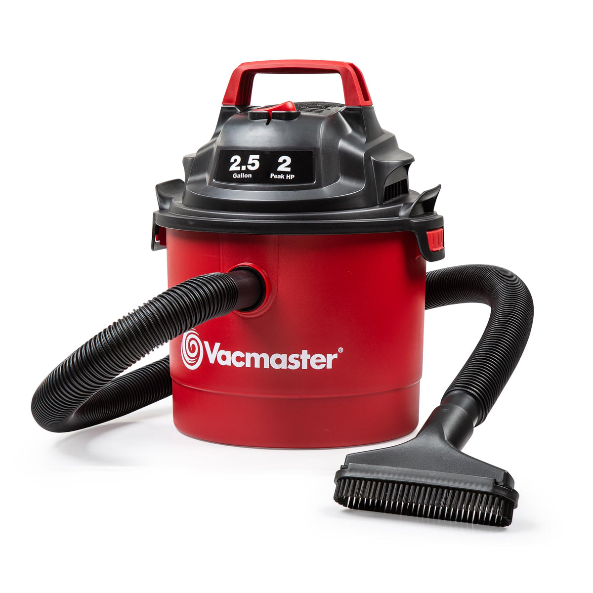 Vacmaster Red Edition VOM205P Wet Dry Shop Vacuum, 2.5 Gallon