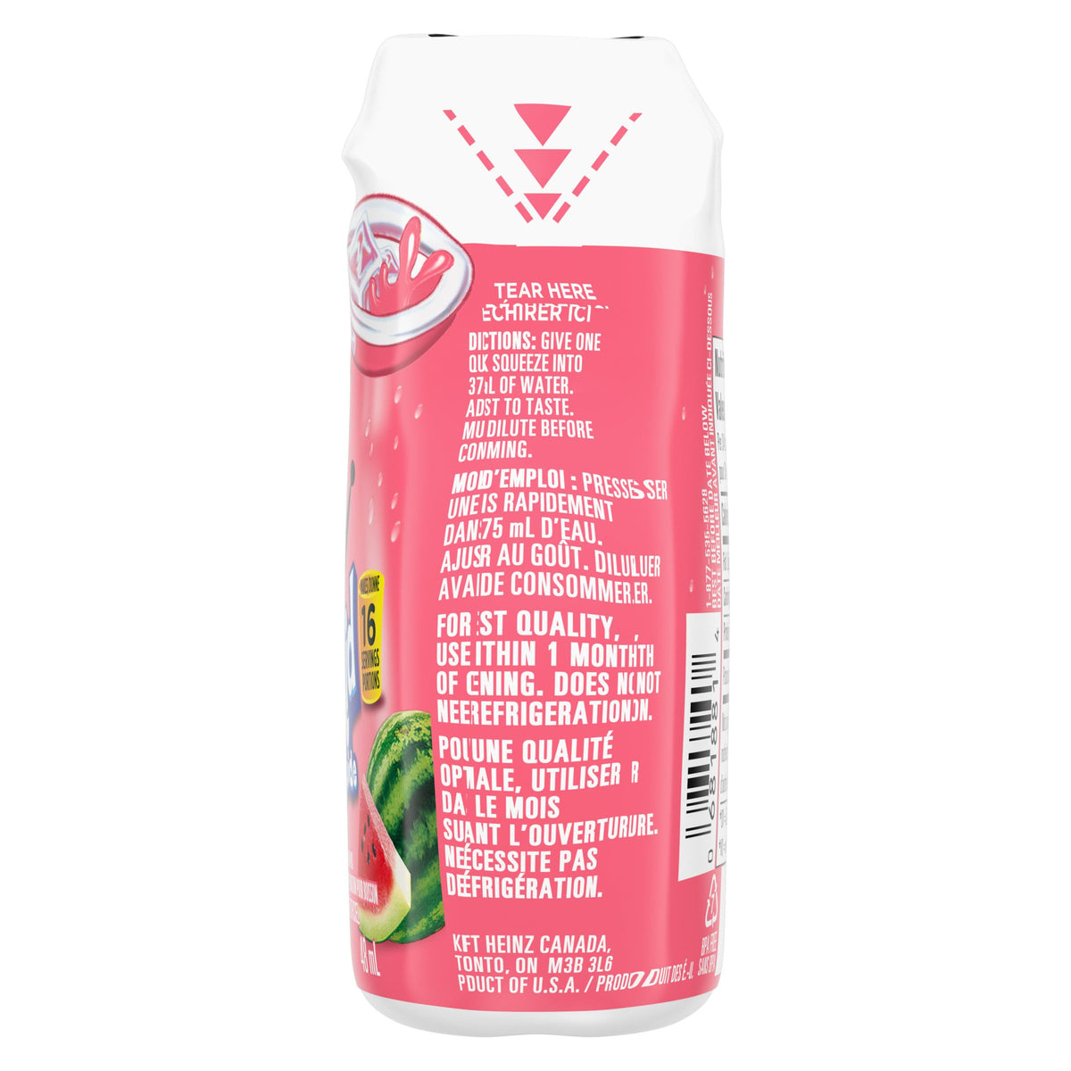 Kool-Aid Watermelon Liquid Drink Mix, 48 mL, Pack of 12