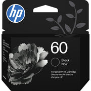 HP 60 Original Black Ink Cartridge, CC640WN