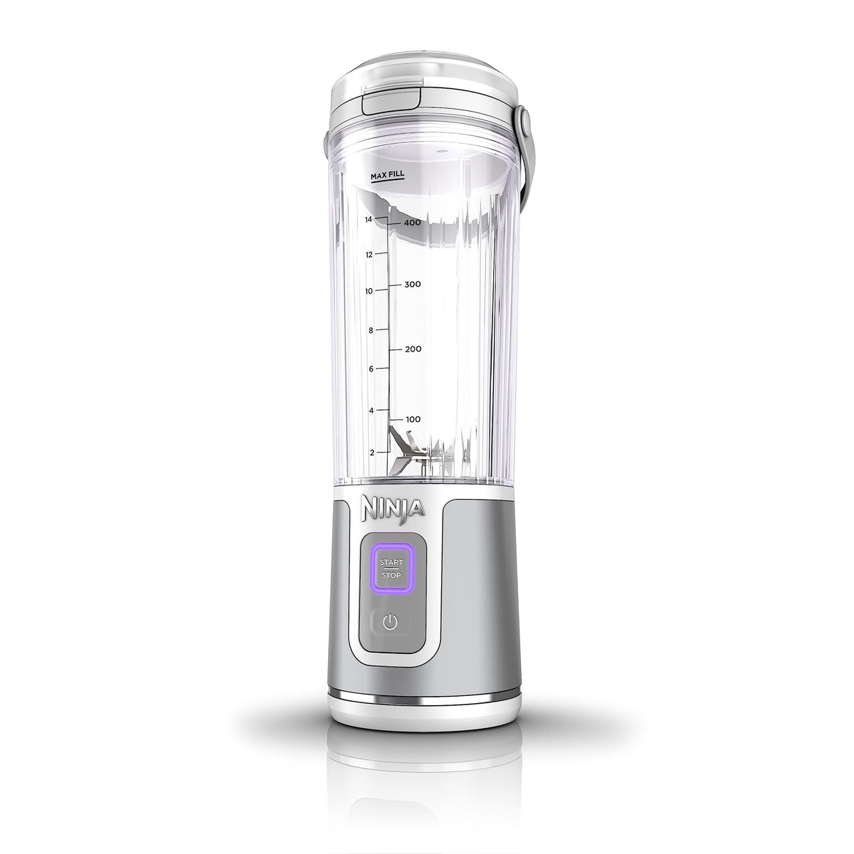Ninja Blast Portable Blender, 18oz, White, BC151WHC (Canadian Version)