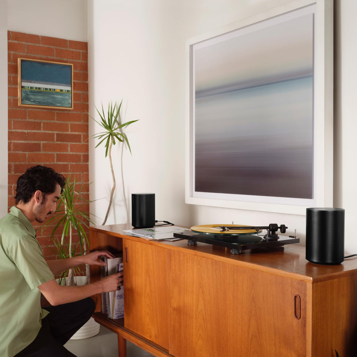 Sonos Era 100 Wireless Smart Speaker, Black