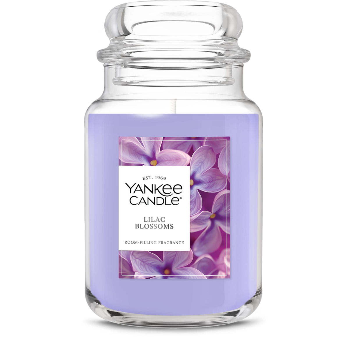 Yankee Candle Large Jar Scented Candle, Lilac Blossoms, 22oz