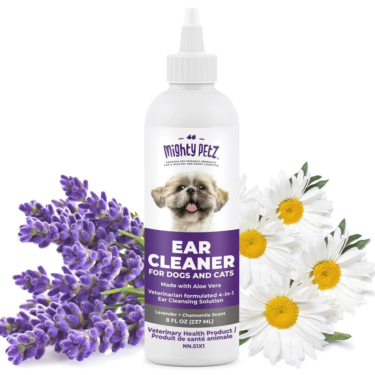 Mighty Petz Dog Ear Cleaner, 8 oz