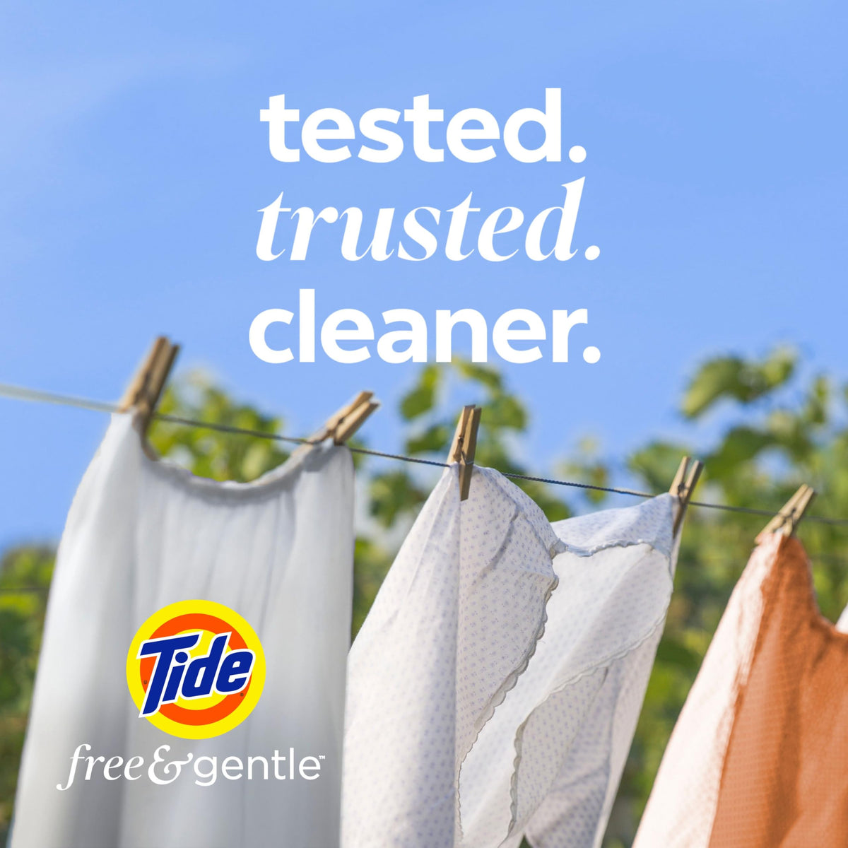 Tide PODS Free & Gentle Laundry Detergent Pacs, 112 Count
