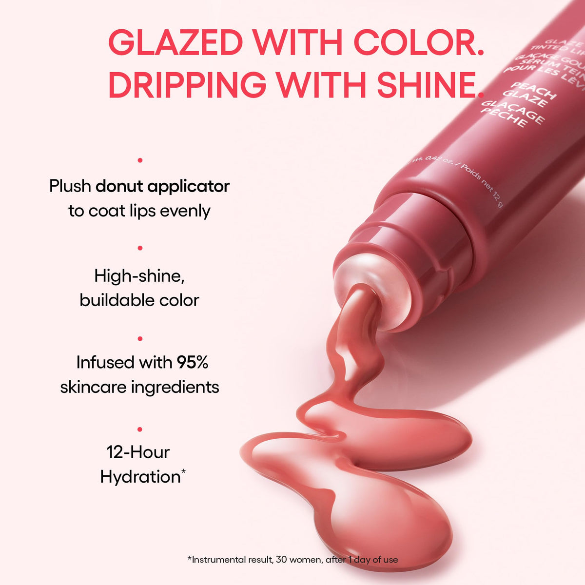 LANEIGE Glaze Craze Tinted Lip Serum, Maple Glaze