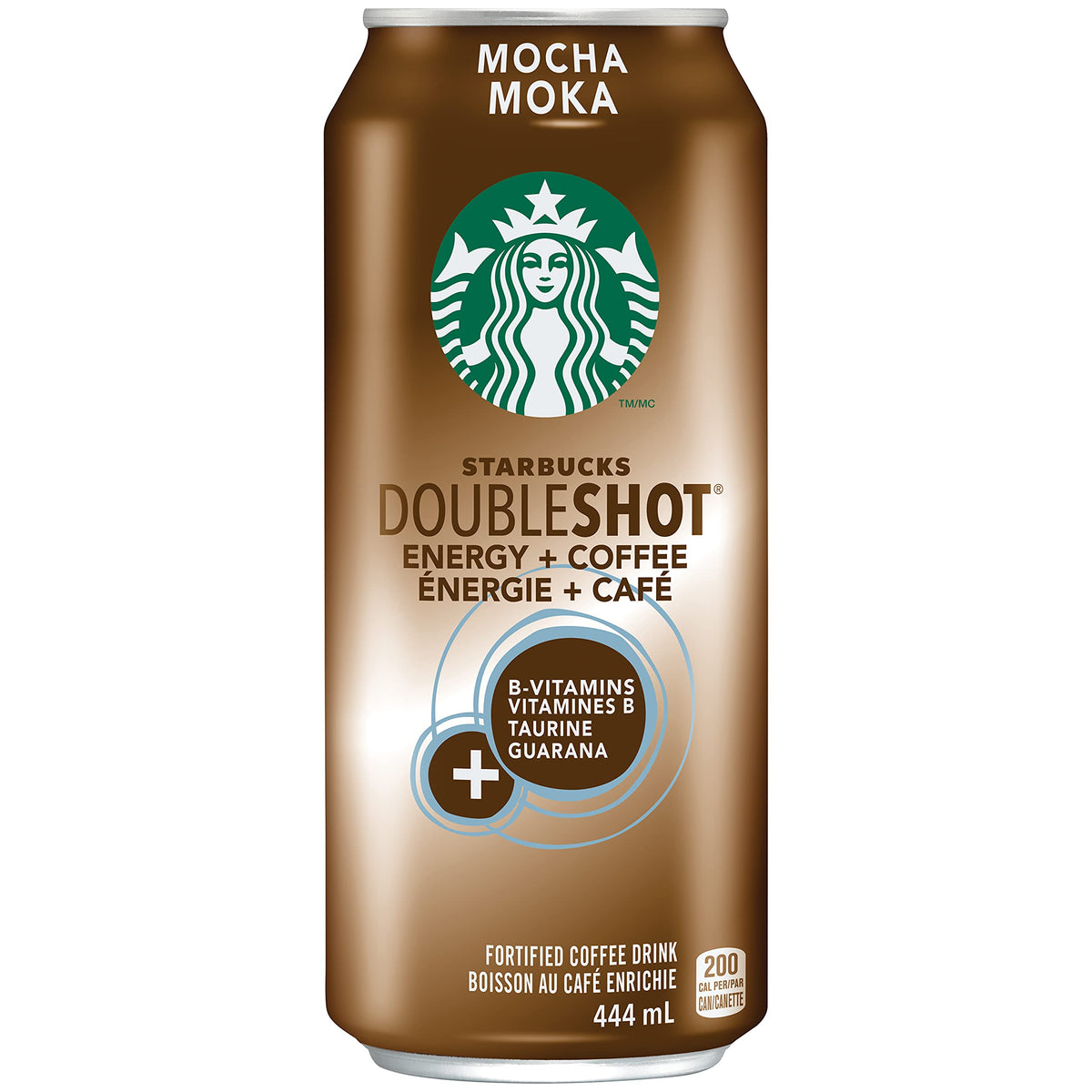 Starbucks Doubleshot Energy, Mocha, 12 x 444 ml