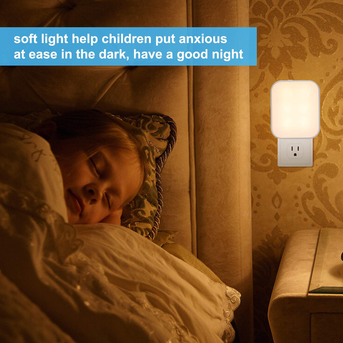 Lomotech Plug-In LED Dusk to Dawn Night Lights (4 Pack)