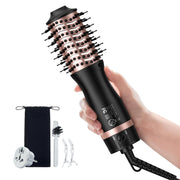 Slopehill Mini Dual Voltage Hair Dryer Brush, 1000 Watts, Oval Barrel