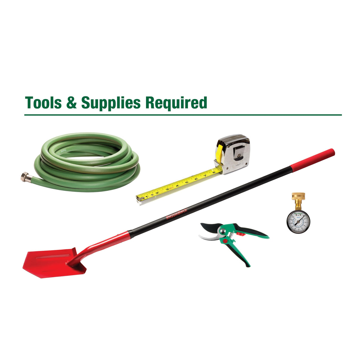 Rain Bird 32HE In-Ground Pro Rotor Sprinkler System Kit
