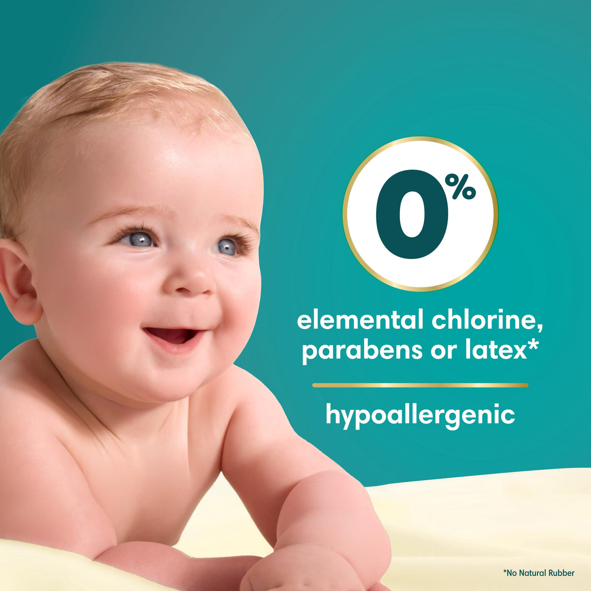 Pampers Swaddlers Diapers, Size 0, 136 Count